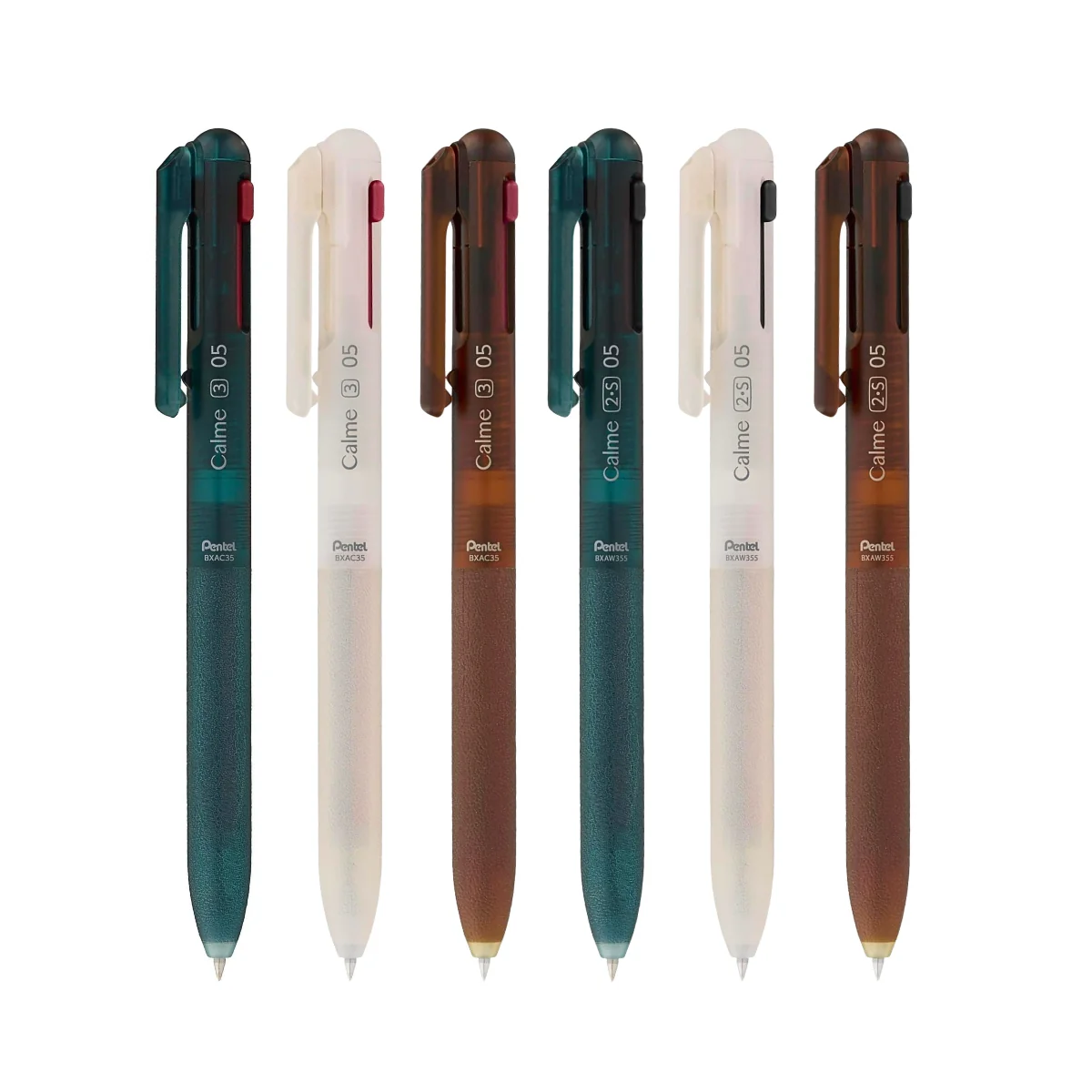 Pentel Calme Relaxed Forest Series Multifunction Ballpoint Pen – 0.5mm Limited Edition