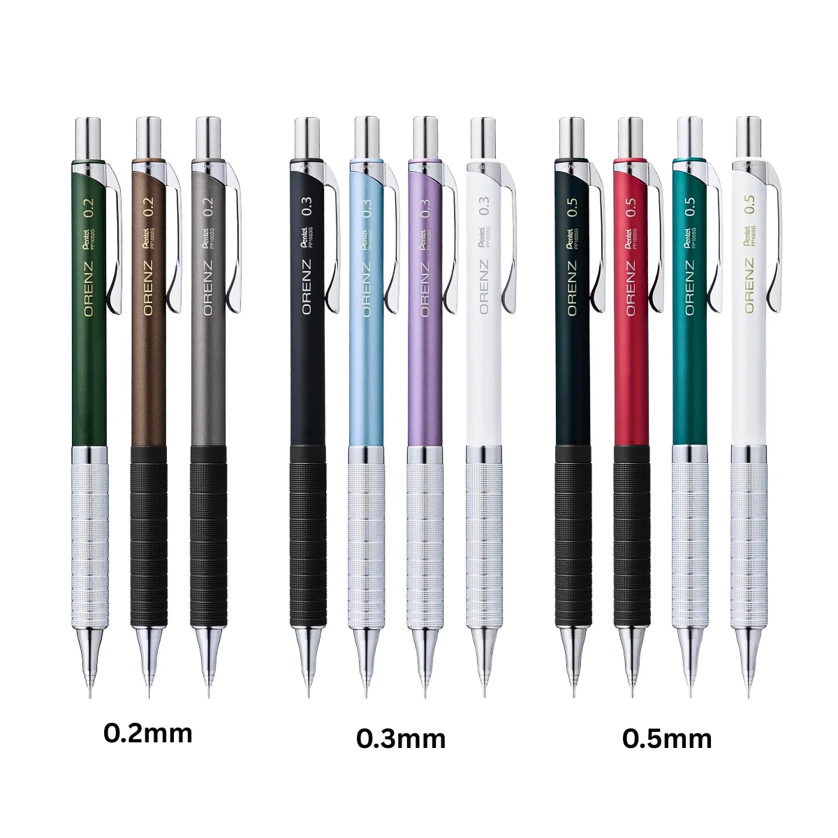 Pentel Orenz Metal Grip Mechanical Pencil