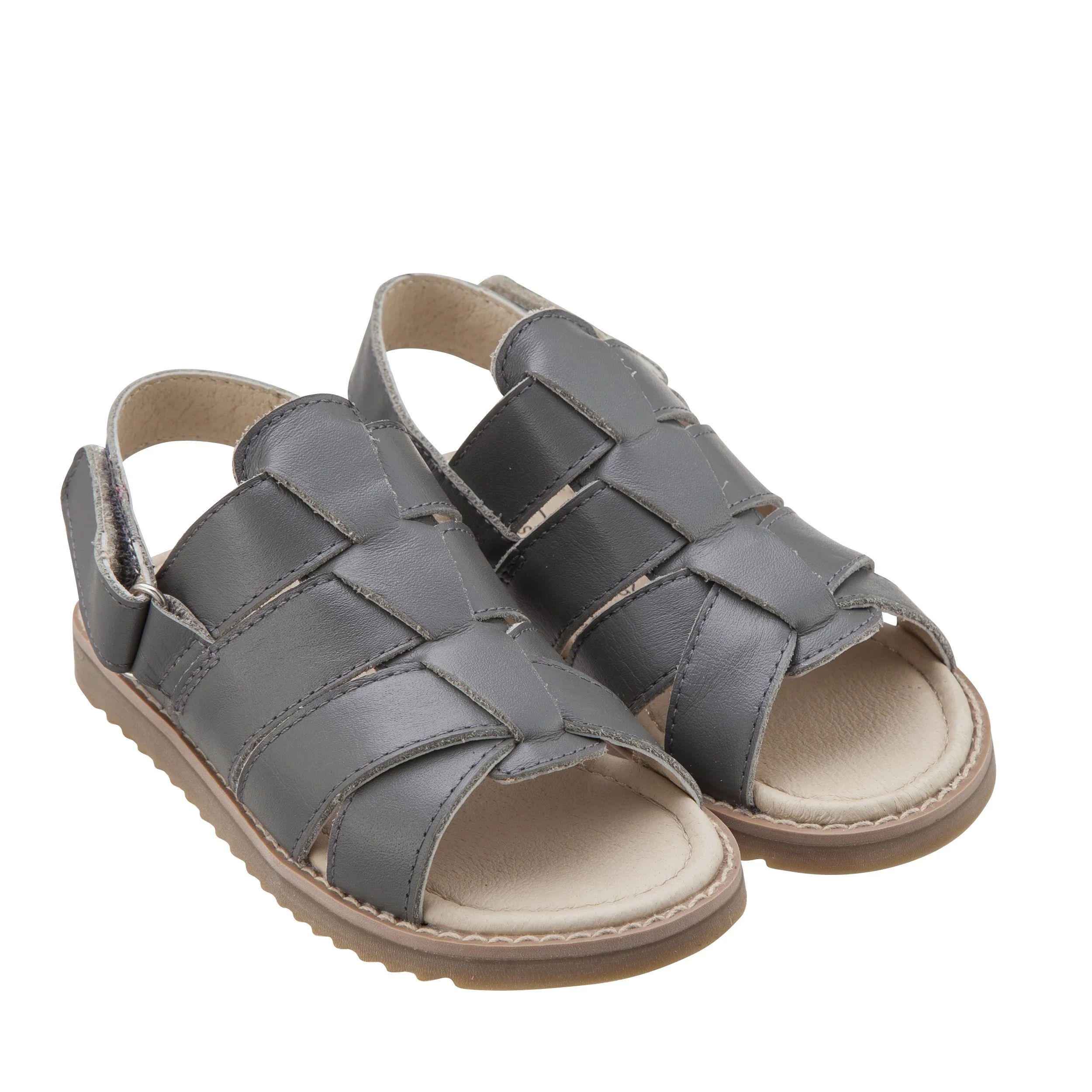 Old Soles Kids Hero Sandals in Grey