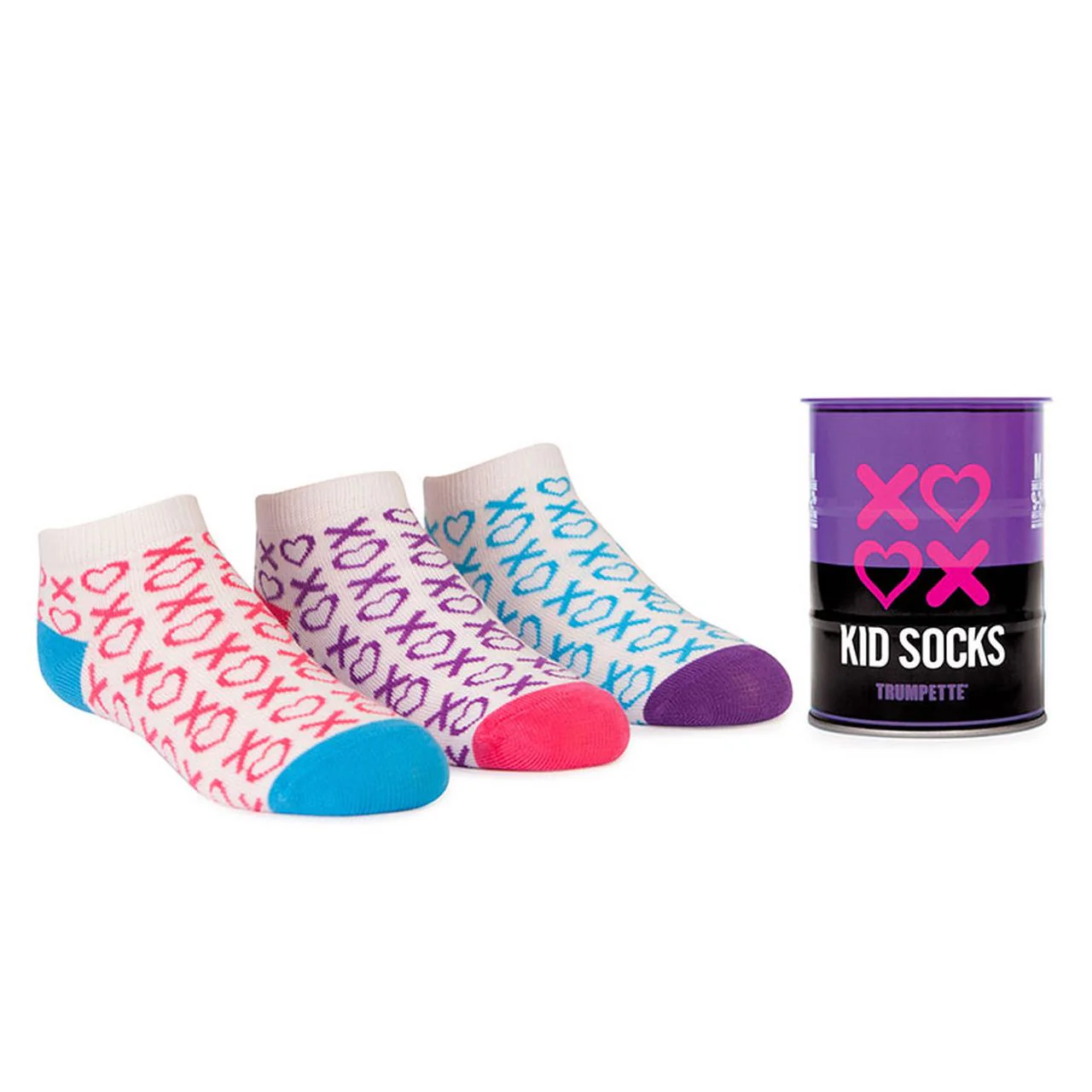 TRUMPETTE Kids XOXO Sock 3-Pair