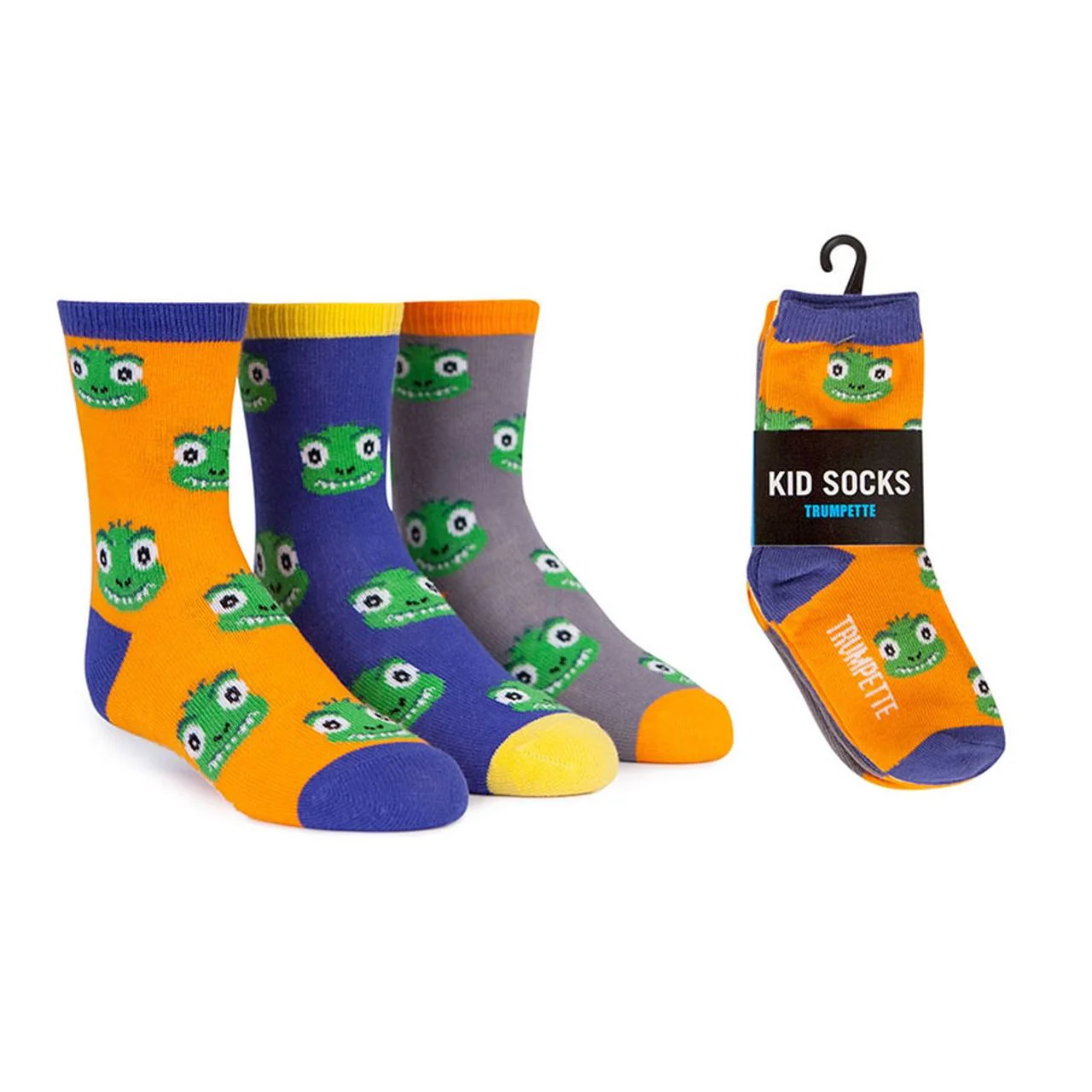 TRUMPETTE Kids Dino Socks 3-Pair