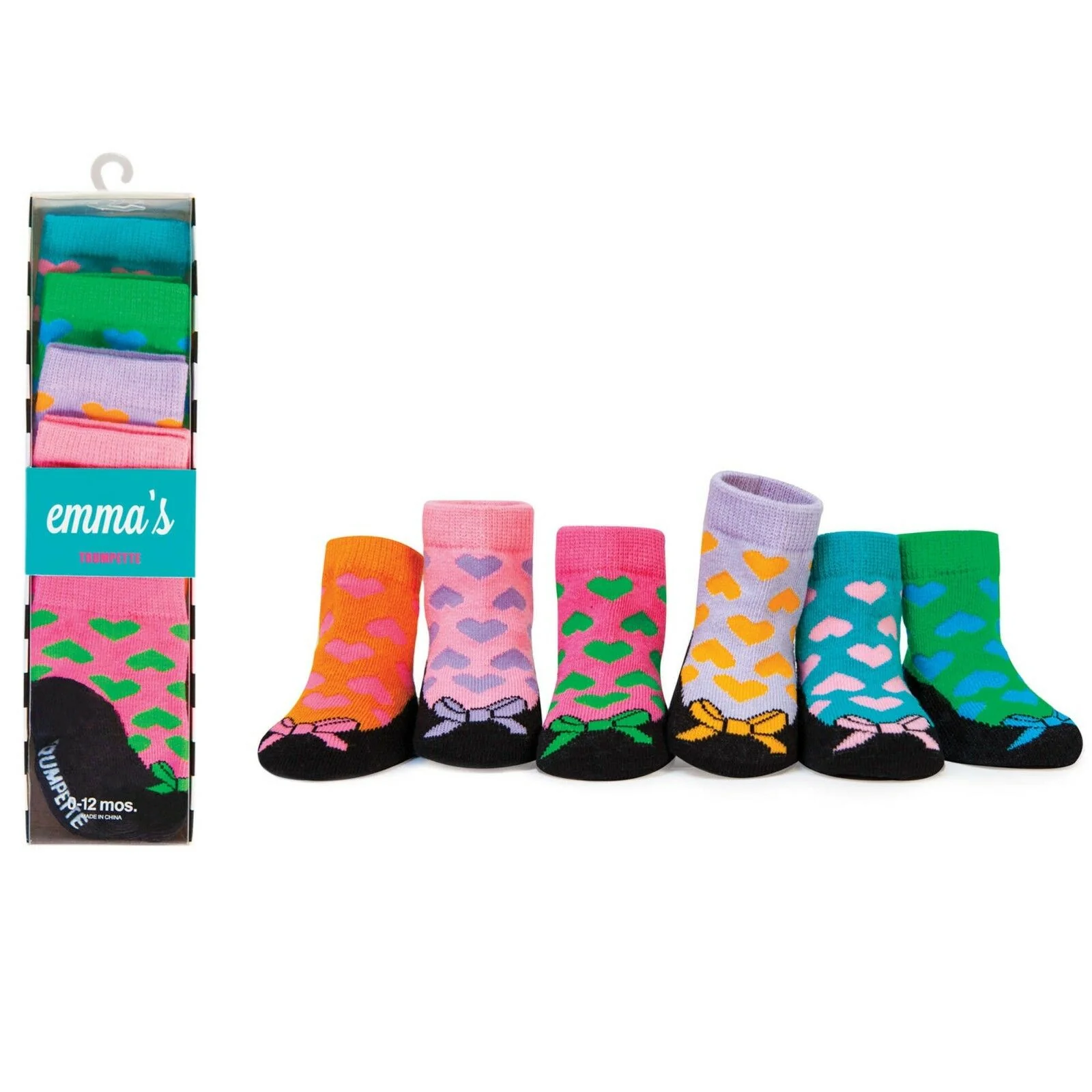 TRUMPETTE Baby Emma’s Socks Pack of 6
