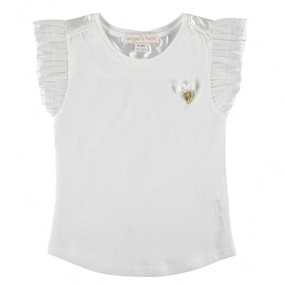 Angel’s Face Girl Leona Top – Snowdrop