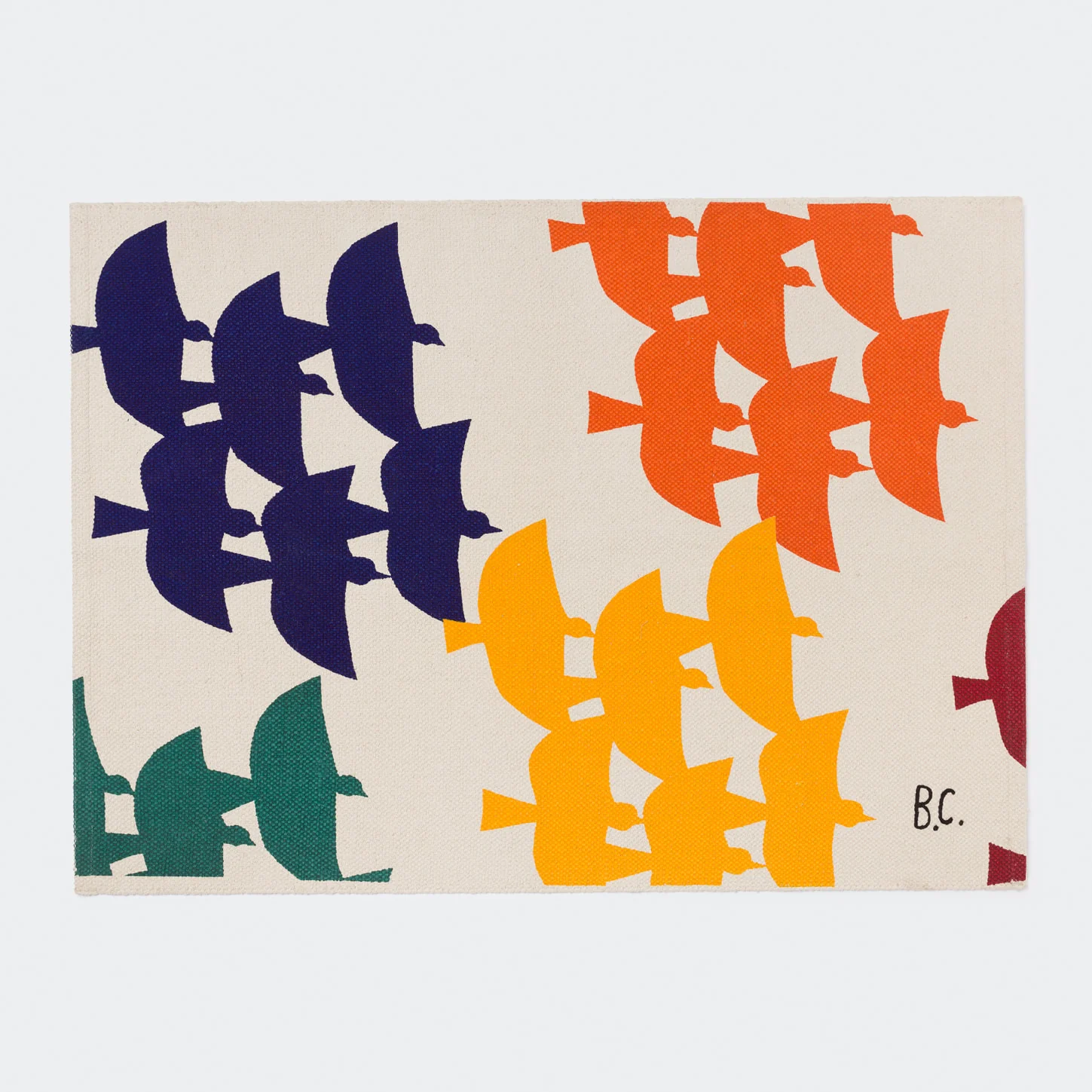 BOBO CHOSES Flying Birds Rug  140 x 100cm