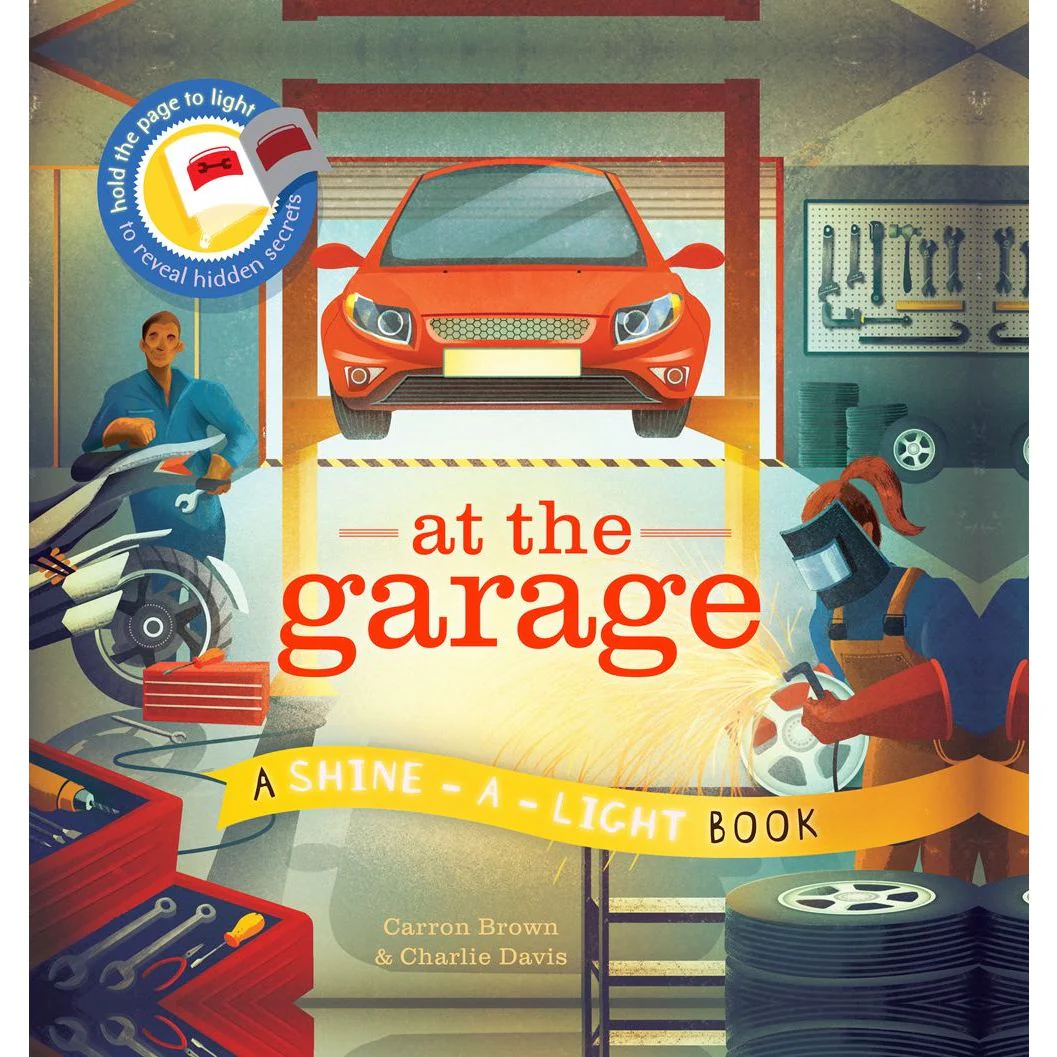 USBORNE Shine-a-Light – At the Garage