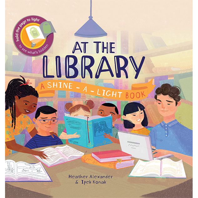 USBORNE Shine-a-Light – At the Library