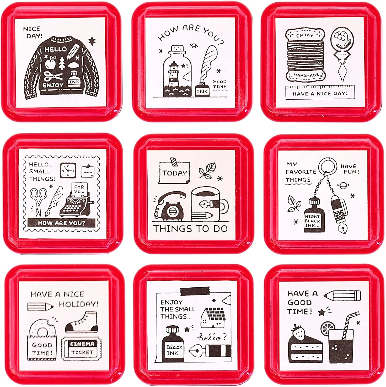 Eric Small Things x Sanby Self-Inking Stamps
