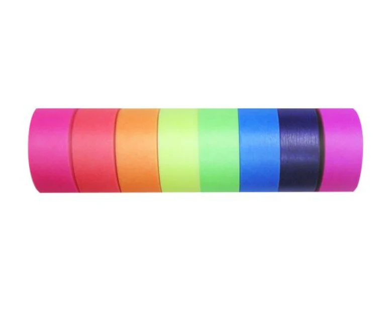 Mark’s Tokyo Edge – Maste Masking Tape Basic 8 – Visible Neon Volume Set