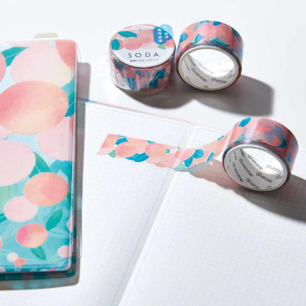 KING JIM SODA Die-Cut Masking Tape – 20mm