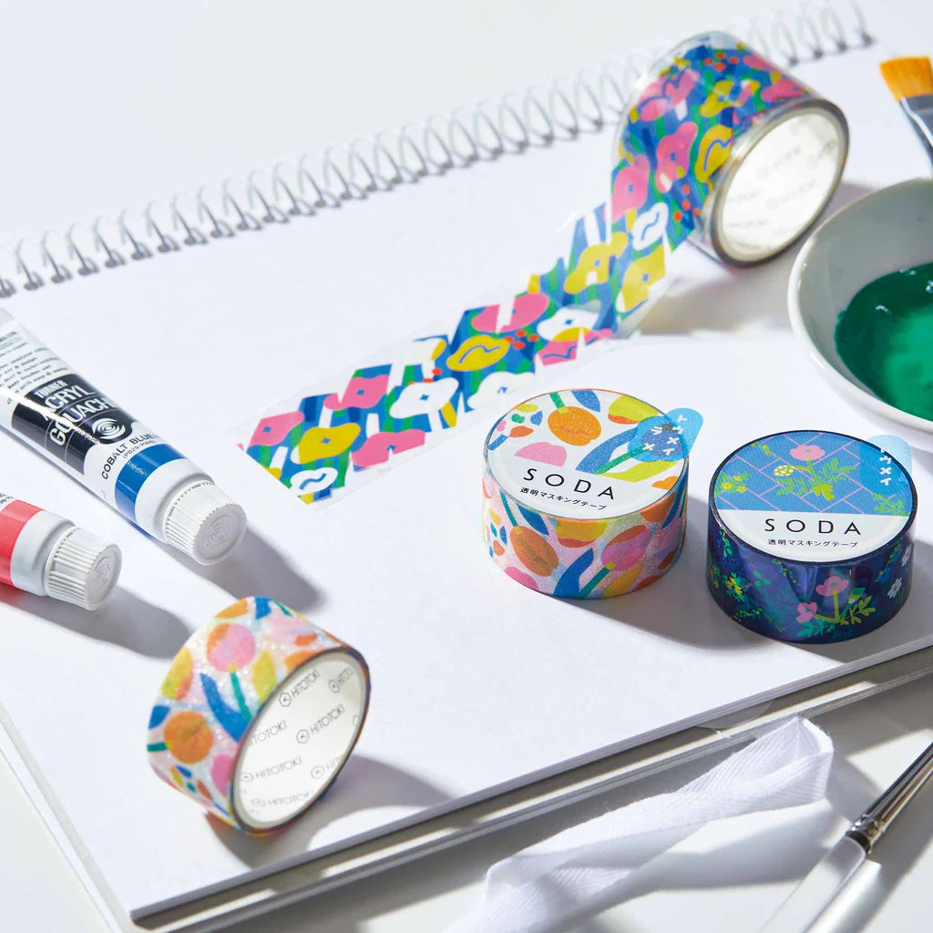 KING JIM SODA Film Masking Tape – 20mm