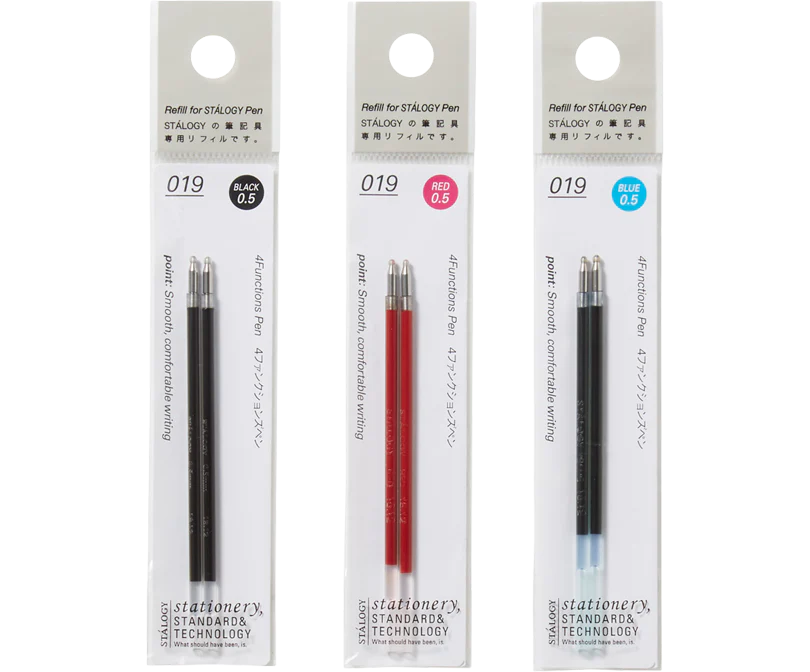 Stalogy 4 Functions Pen Refills (Pack of 2)