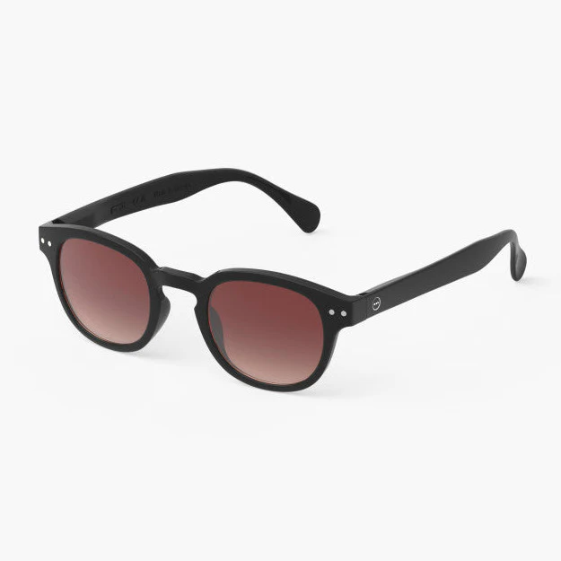 IZIPIZI PARIS Men/Women‘s Sunglasses in Square #C CROSSROAD – Black Road