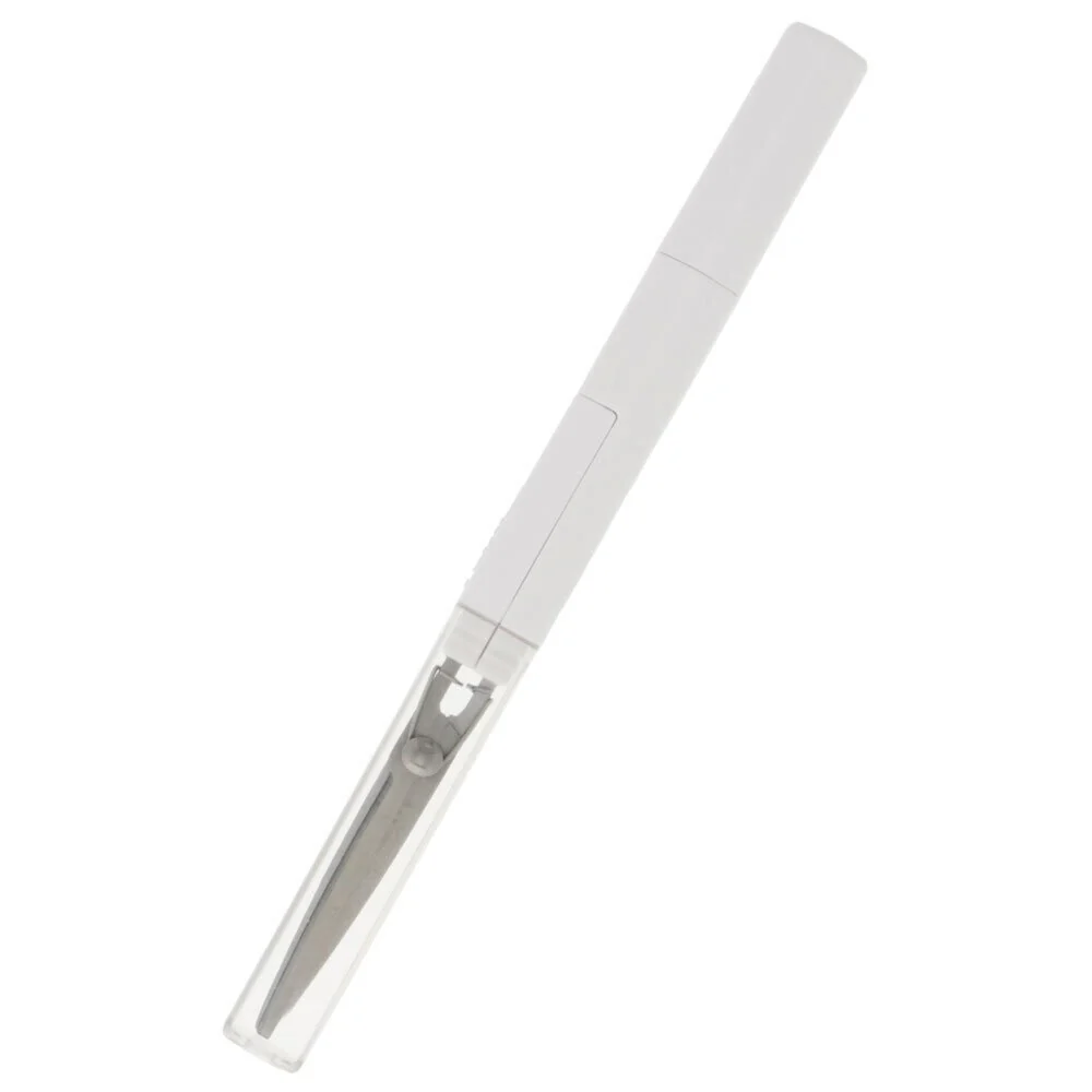 Sun-Star Tatsuno White Stickyle Scissors with Screwdriver