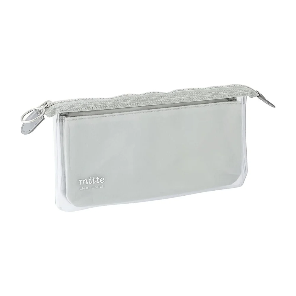 Sun-Star Mitte Flat Pen Case – Light Gray