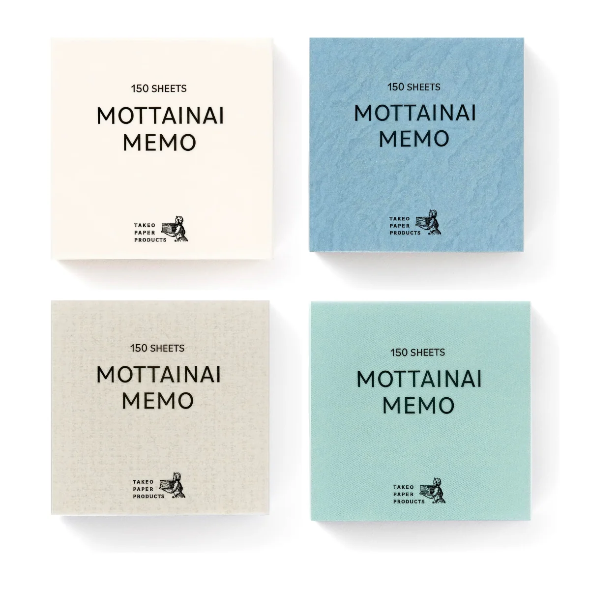 Takeo MOTTAINAI Memo Block Notepad