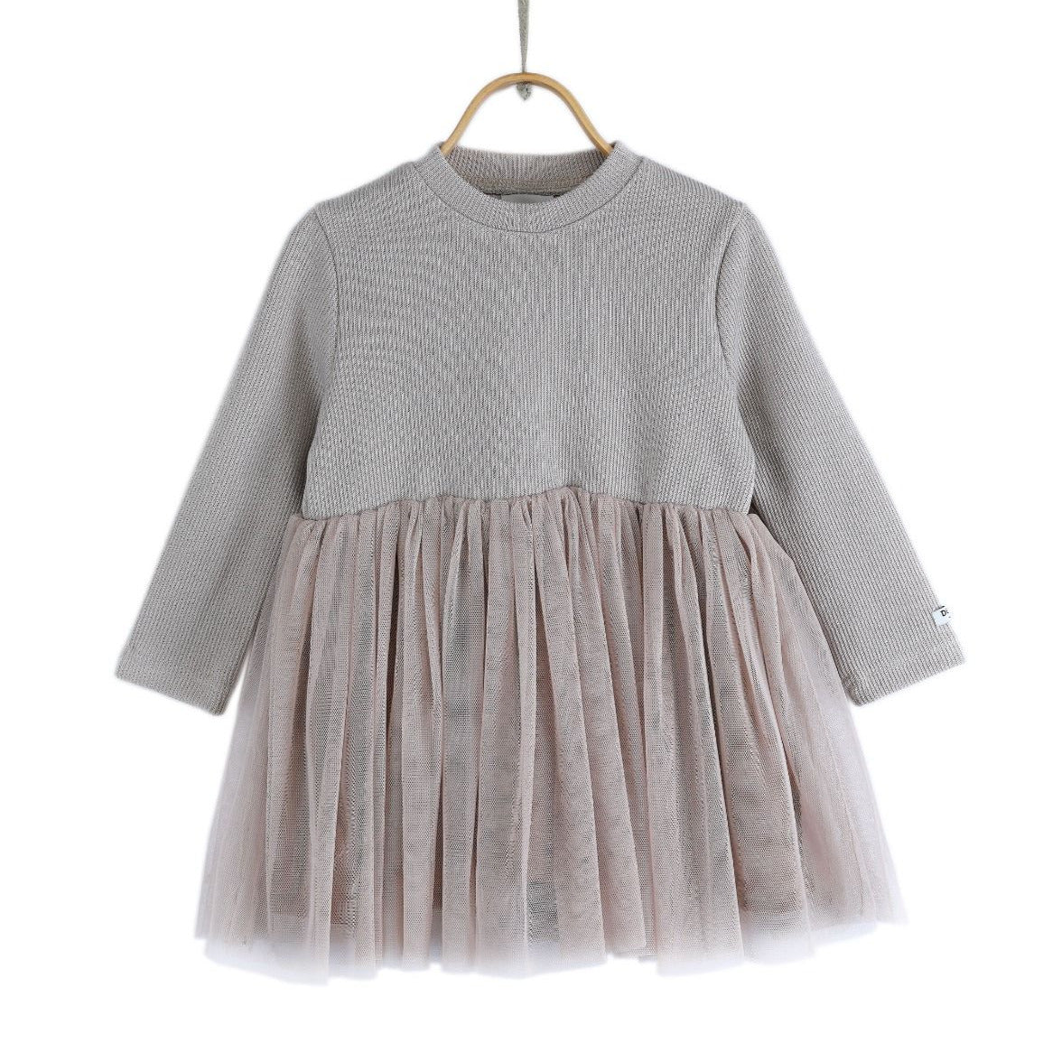 Donsje Kids Girl Tilly Dress – Grey Dawn
