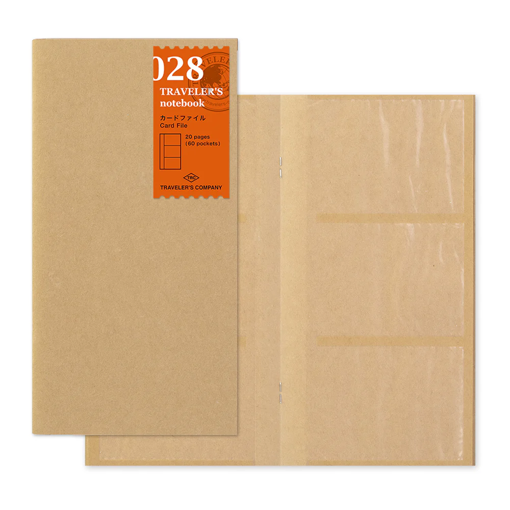 TRAVELER’S Company Notebook Refill 028 [Card File]