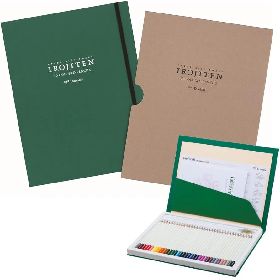 Tombow Irojiten Color Dictionary Coloured Pencils – 36 Pencil Set