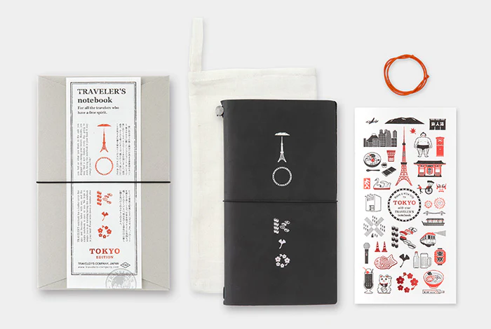 TRAVELER’S Limited Edition Tokyo Notebook Black