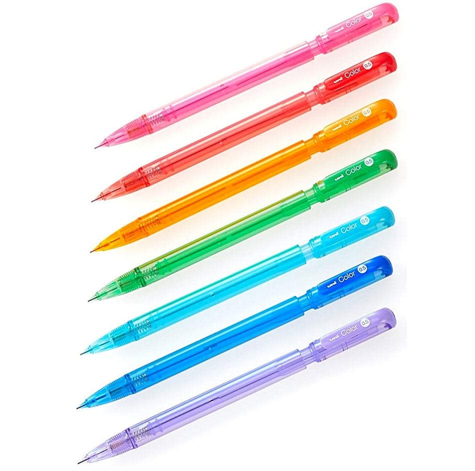 Mitsubishi Uni Color Erasable Mechanical Pencil 0.5mm