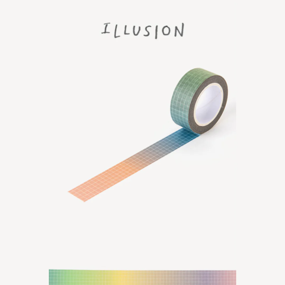 Livework Life & Pieces Paper Tape – 15mm – Illusion