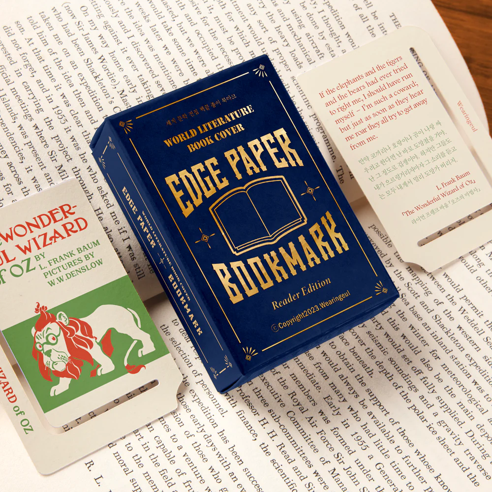 Wearingeul Edge Paper Bookmarks – Reader Edition (Pack of 10)