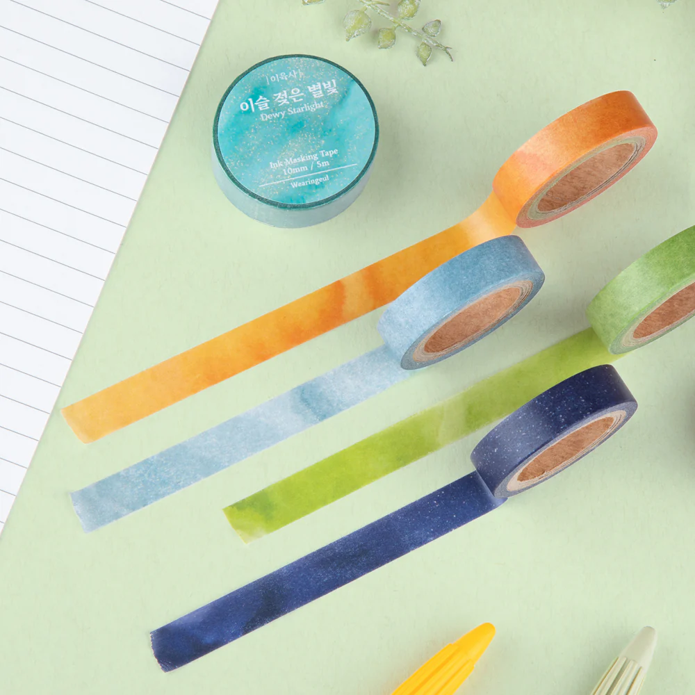 Wearingeul Korean Literature Ink Masking Tape