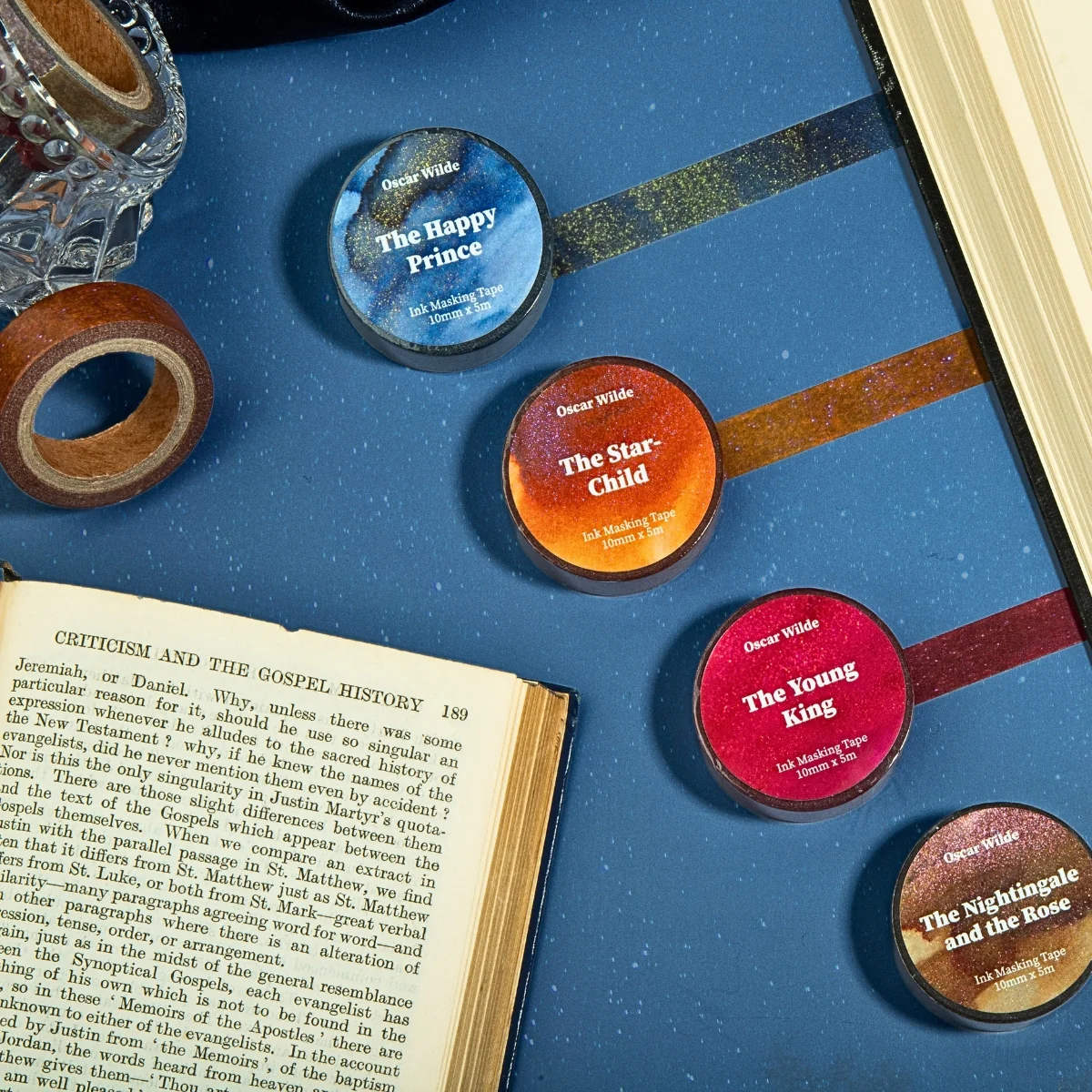 Wearingeul Oscar Wilde Fairy Tales Ink Masking Tape