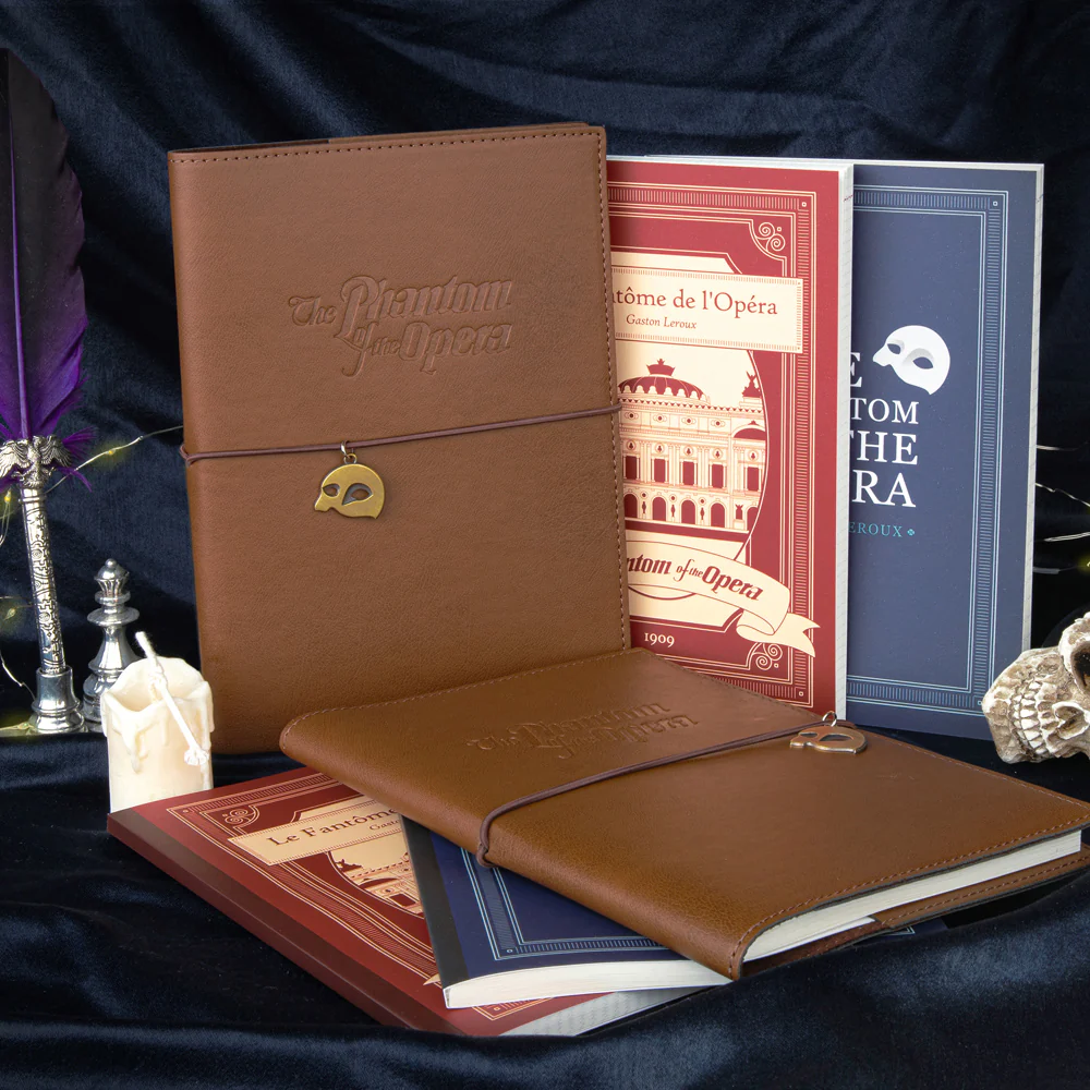 Wearingeul The Phantom of the Opera A5 Leather Journal