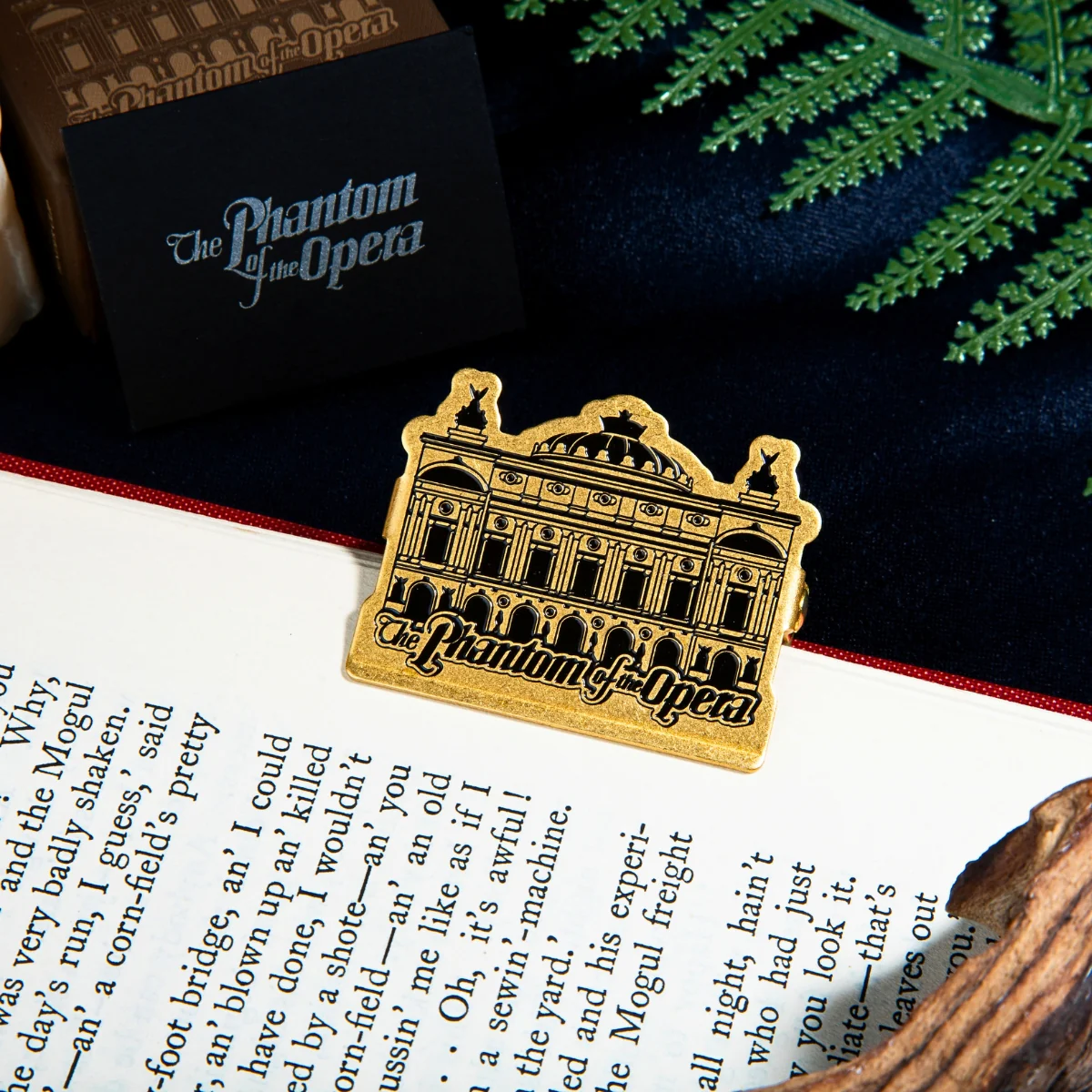 Wearingeul The Phantom of the Opera Metal Binder Clip