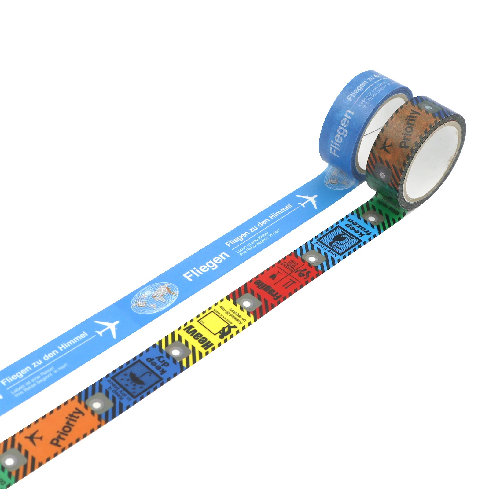 World Craft Knickknacks Freegen Washi Tape – World Labels & Flagir Tag (Set of 2)