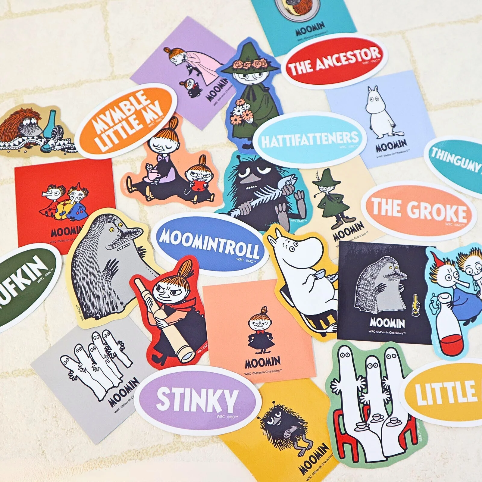 World Craft Moomin Sticker (Set of 3)