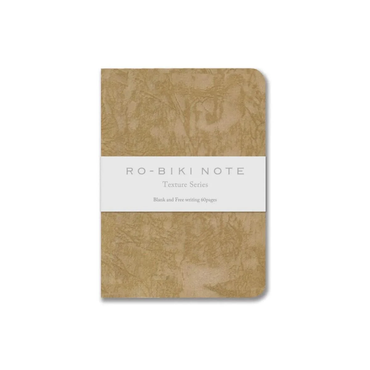 Yamamoto Paper Texture Series RO-BIKI Notebook, Japanese Pocket Size – Fushi-iro