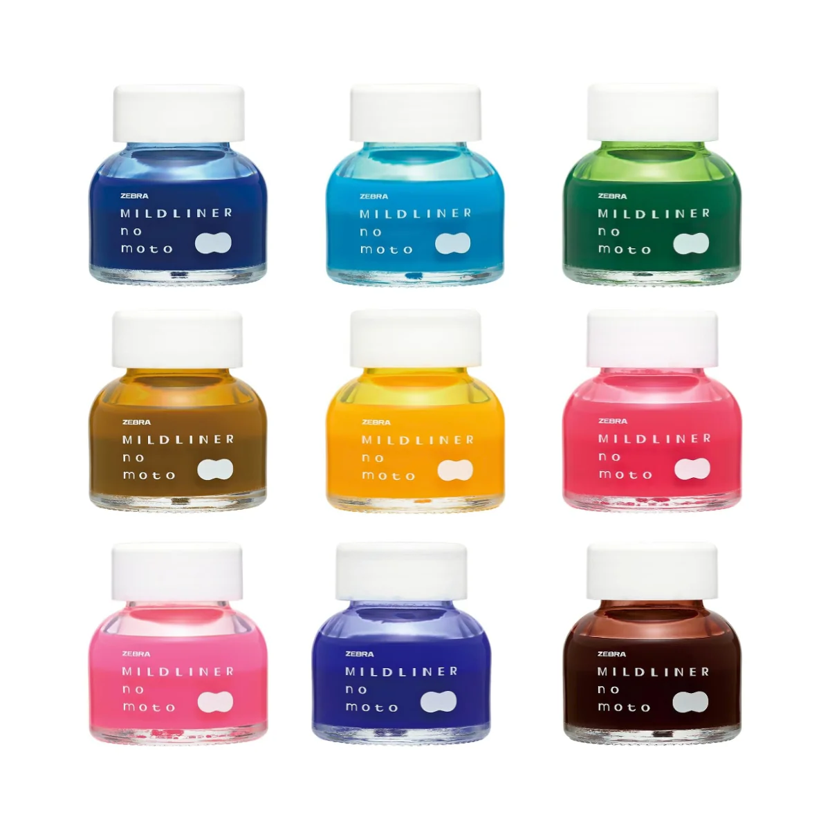 Zebra Mildliner No Moto Refill Ink for Mildliners – 10ml