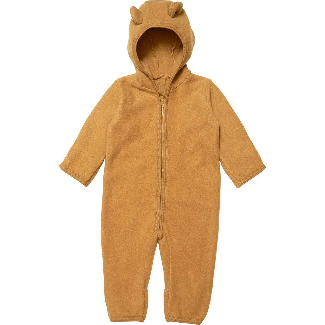 HUTTELIHUT Kids Allie Suit with Ears in Wool Fleece – Ocre
